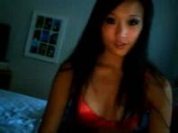 Webcam captures hot asian