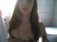 Webcam captures teen bate in bathroom